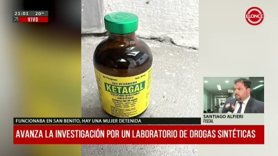 Avanza la investigaci&oacute;n por un laboratorio de drogas sint&eacute;ticas
